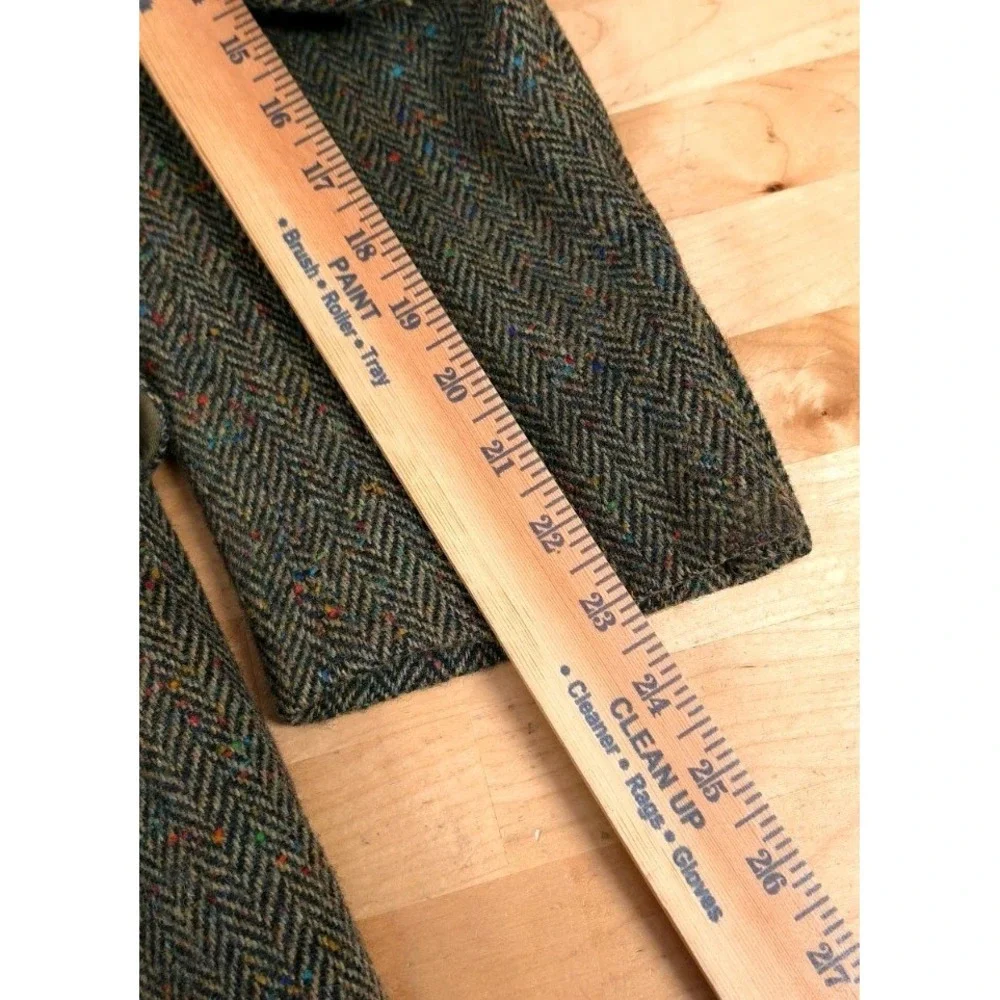 Magee 40R Handwoven Donegal Tweed Blazer Pure Wool Viscose Irish Jacket